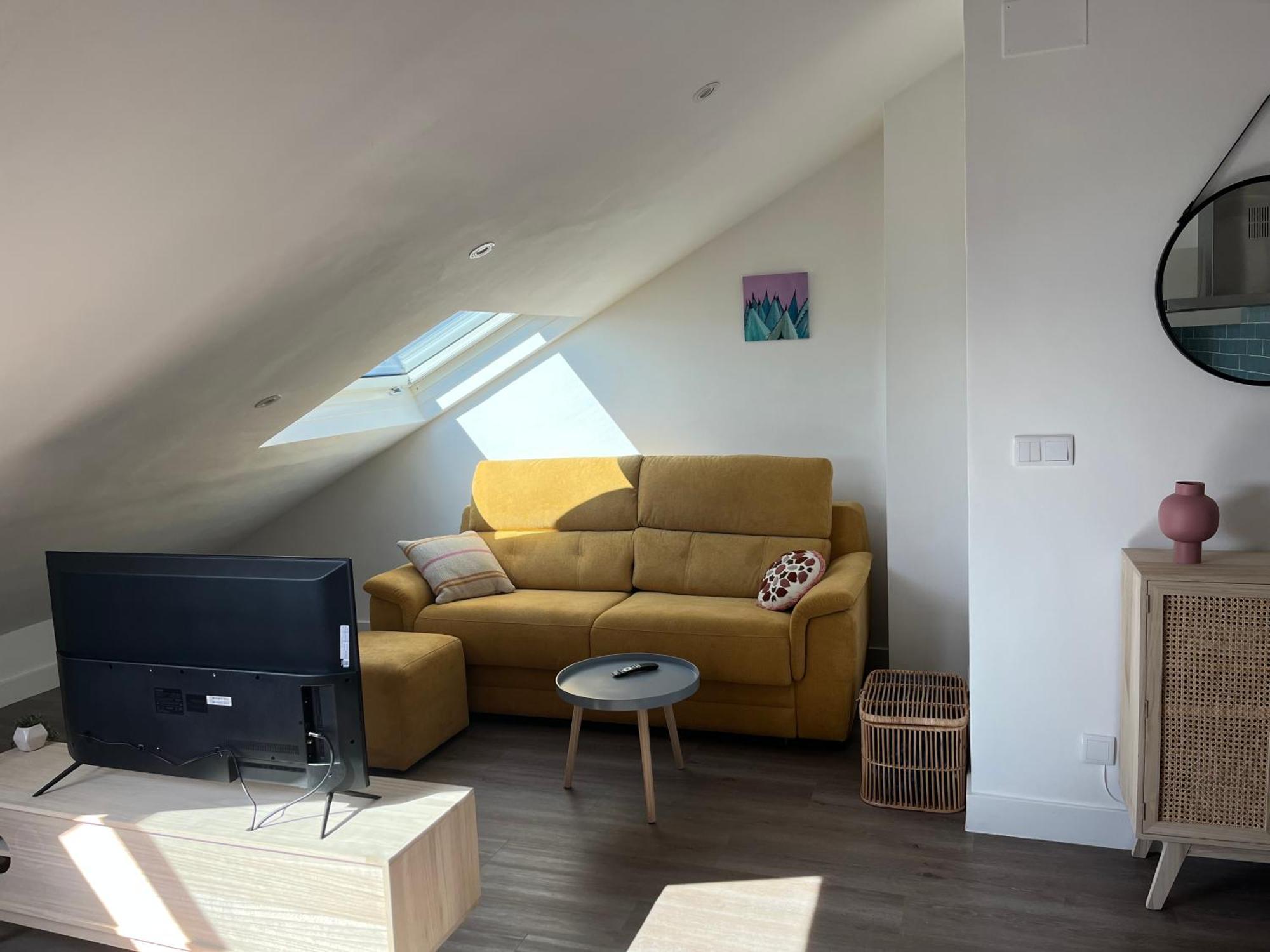 Atico Con Vistas En Raxo Apartment Bagian luar foto